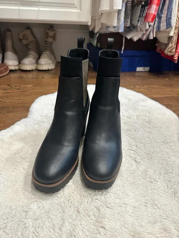 Chinese Laundry Black Heeled Bootie - Image 2