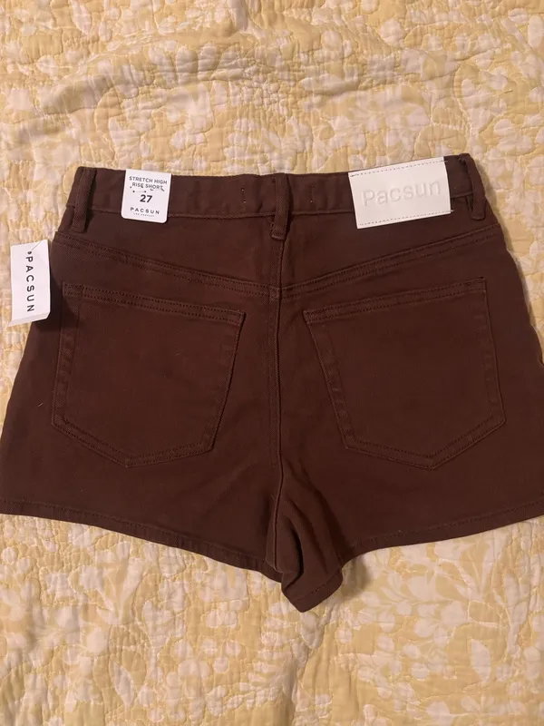 PacSun Stretch High-Rise Shorts - Image 3