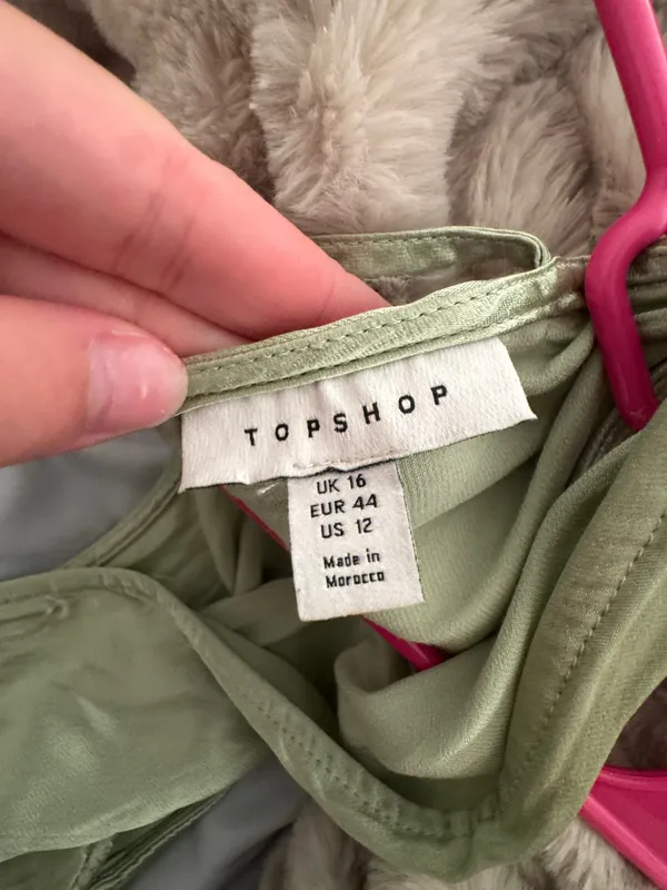 TopShop Maxi Satin Dress - Image 3