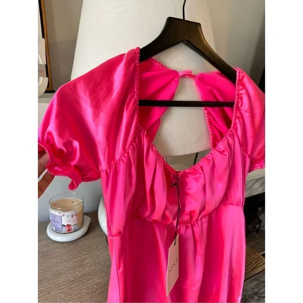 NWT S’edge Valentina Dress in‎ Sprinkles Pink Size Medium - Image 3