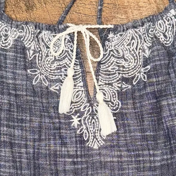 Abercrombie & Fitch Floral Embroidery Tank - Image 2