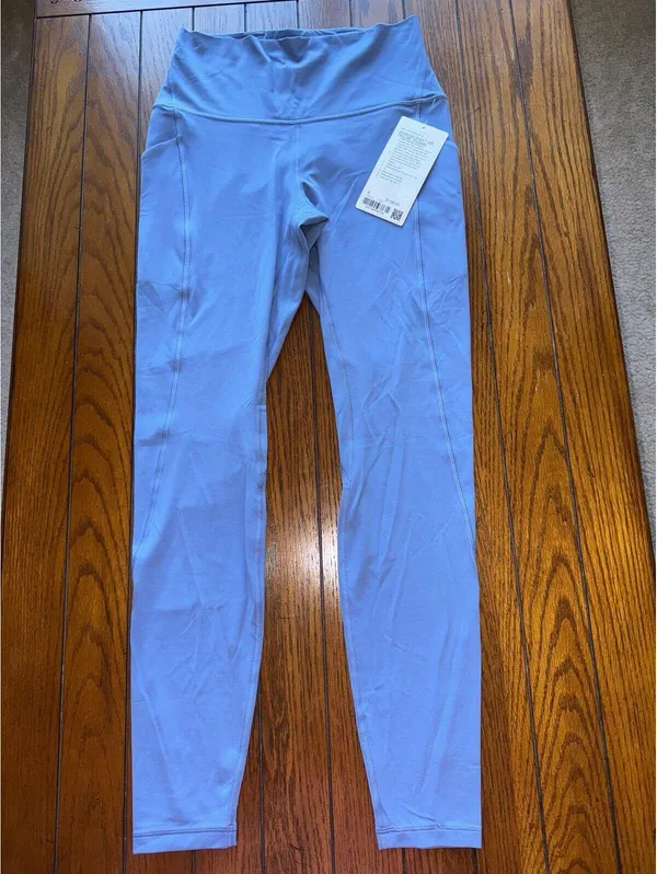 Lululemon Align With Pockets High Rise 28” Prep Blue Size 8 NWT - Image 3