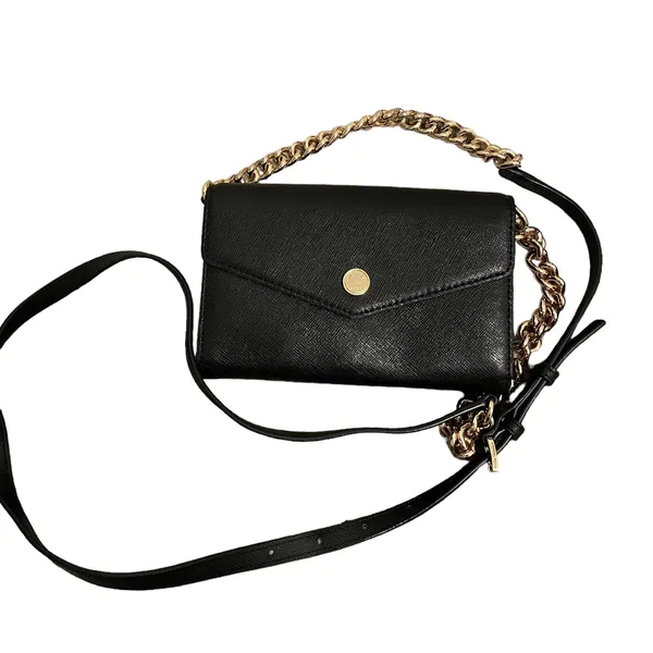 Michael Kors Small Black Crossbody Purse - Image 2