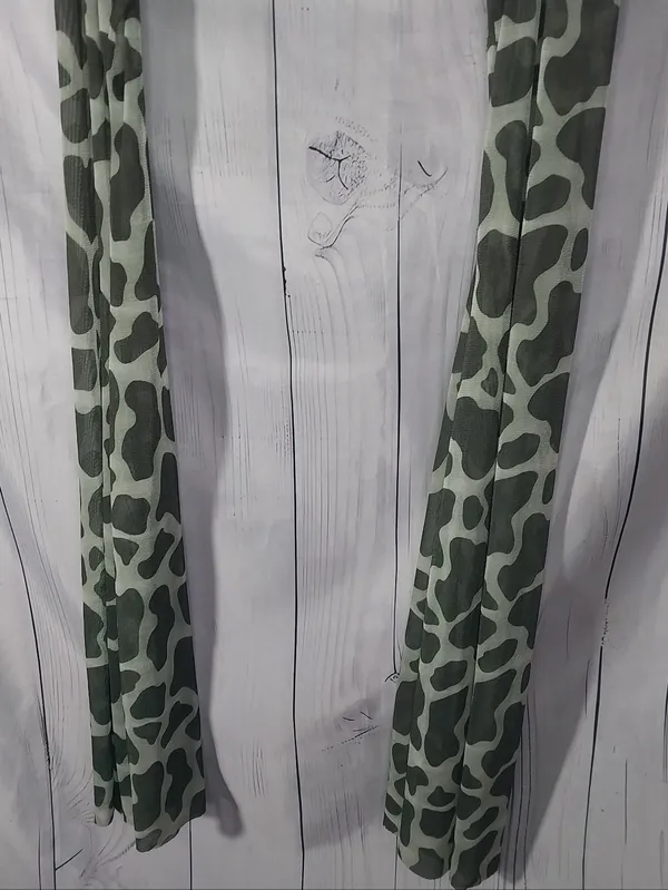 Rave Wear Animal Print Rodeo Rave Clubwear Festival Chaps - Image 6