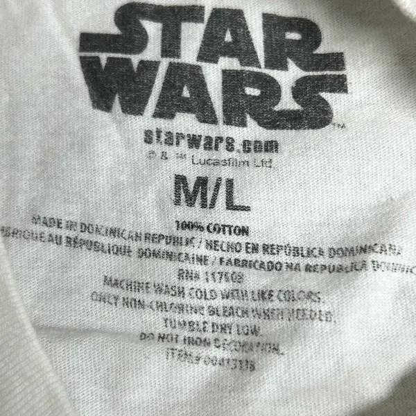 Star Wars Baby Yoda The Force Is Strong With This Little One Crop Top M/L -VGUC - Image 4