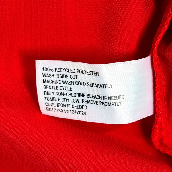 A New Day Womens Red Satin Tie-Up Front Long Sleeve Blouse Top Red Size M New - Image 6