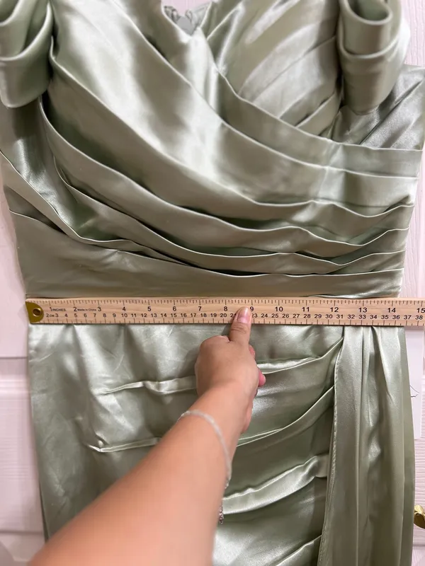Prom dress green color - Image 10