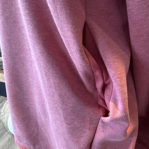 Womens Nike Maternity Reversible Pullover Loose Dri-Fit Archaeo Pink Size Med - Image 5
