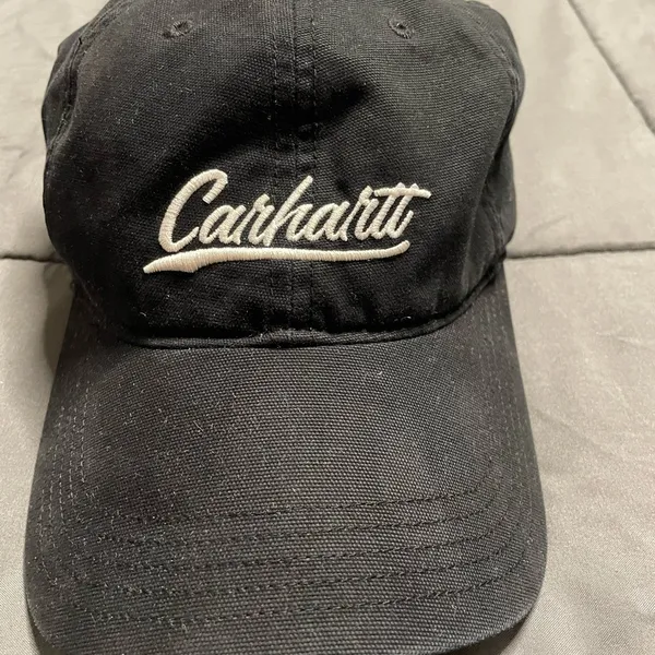 Carhartt Women's Canvas Script Graphic Cap (Black, One Size) - Image 2