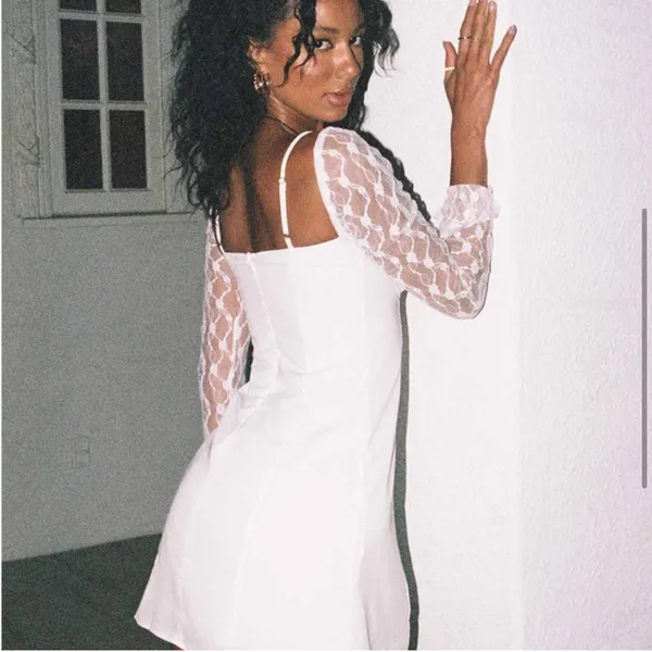 Princess Polly ashwood mini dress white - Image 3