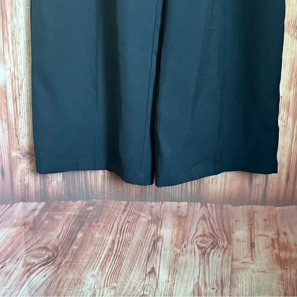 Cider Navy Blue Mid Rise Pleated Straight Leg Pants Size XL - Image 7