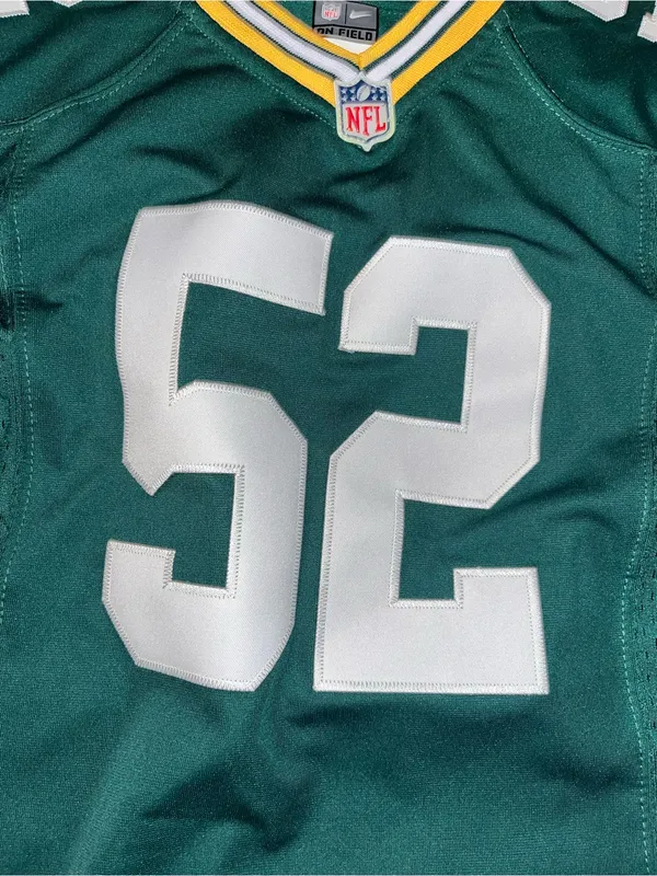 Nike Clay Matthews Green Bay Packers Game Jersey NFL Football - Image 3