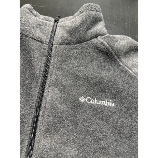 Columbia Benton Springs Full‎ Zip Fleece Jacket Gray Women 2X Charcoal Outdoor - Image 2