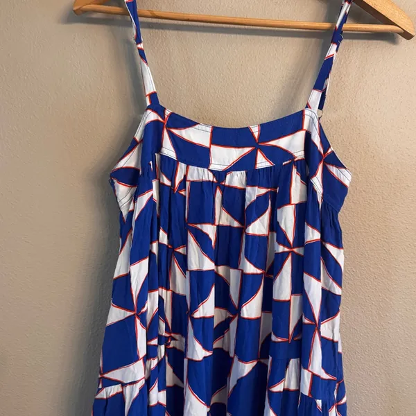 ABEL THE LABEL‎ Geometric Print Maxi Dress - Image 3