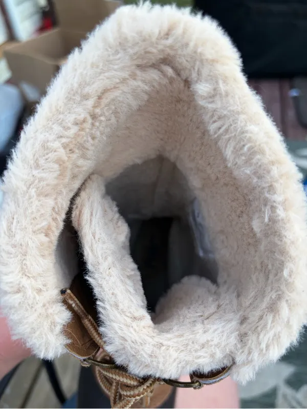 JBU by Jambu Lorna Cold-Weather Quilted Winter Duck Boots Tan Brown 9M - Image 12
