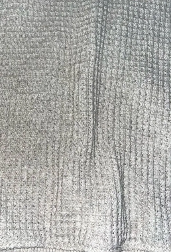 Aerie Cozy Cream Oversized Waffle Knit Sweater - Image 2