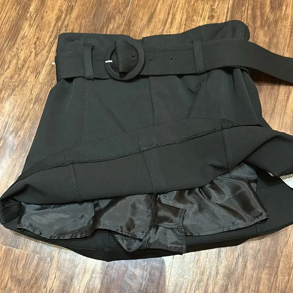 High Waist Belted Skort - Image 6