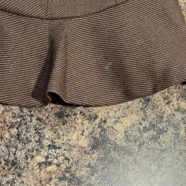 Rebecca Taylor Wool Bow Feminine Romantic Cocktail Old Money Preppy Fall Brown 4 - Image 6