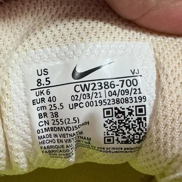 Nike Womens Crater Impact Sneakers CW2386-700 Womens‎ 8.5 Sustainable - Image 5
