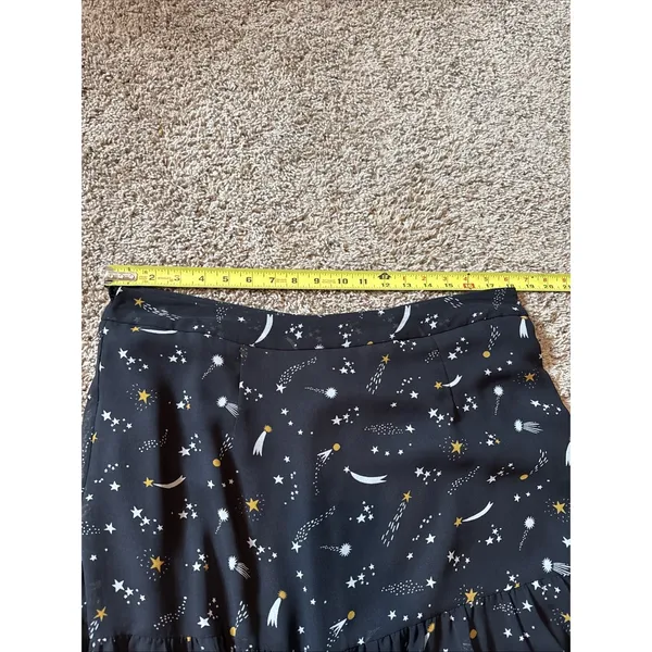 Boden Women's Frome Whimsical Celestial Midi Skirt US 12R Witchy Moon Stars - Image 4