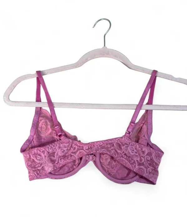 Christian Dior Intimates Bra Vintage Light Pink 34B Underwire - Image 2