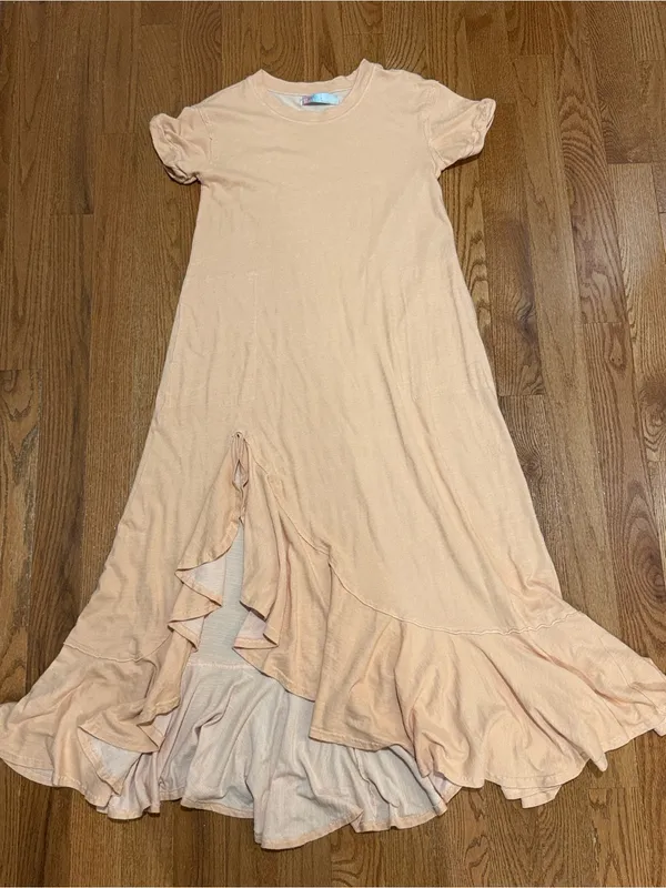 Free People Beach Havana Tee Shirt Maxi Dress Size Small - Image 2