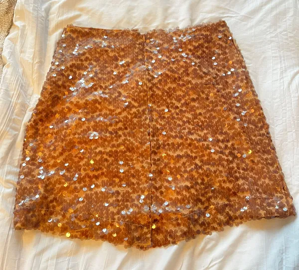 Revolve ASTR the Label Romina Sequin Skirt - Image 5