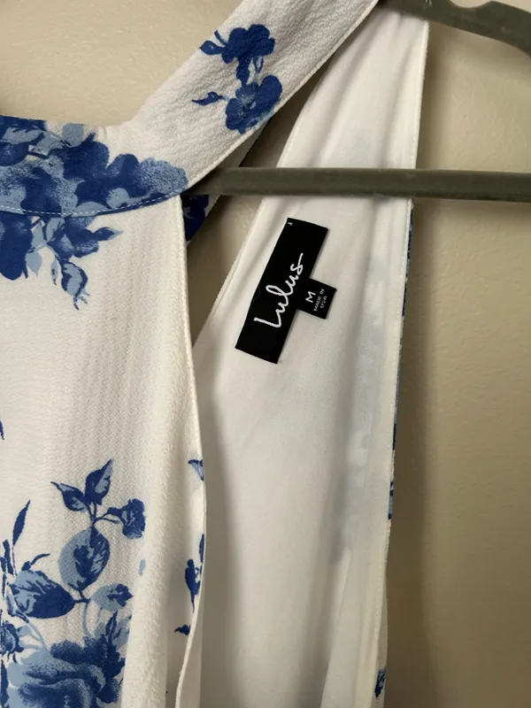 Floral lulus dress (M)  - Image 5