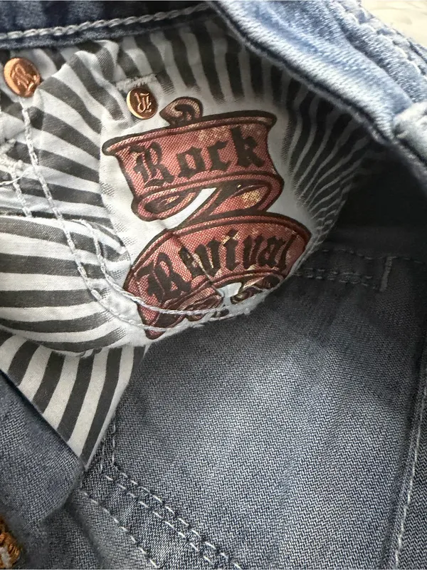 Rock Revival Women's Faded Blue Bootcut Jeans - Image 7