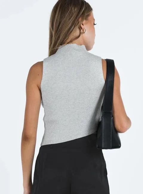Princess Polly Grey Top - Image 3