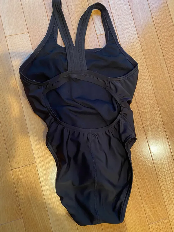 Black Speedo One-Piece Swimsuit - Image 2