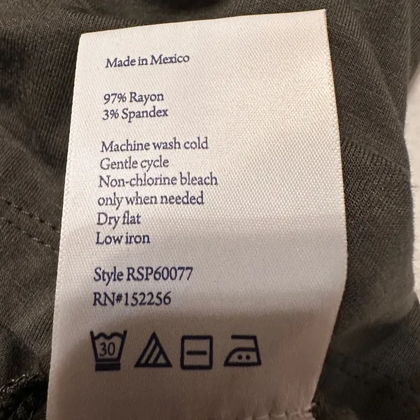 Rohb by Joyce Azria Olive Green Maxi Skirt - NWT - Size L - Image 8