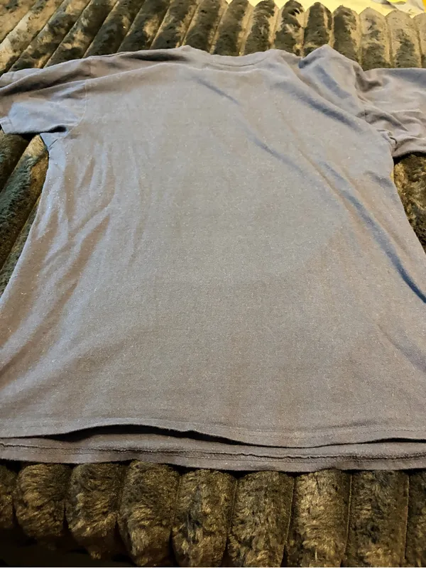 Navy 'Too Cool For School' Graphic Tee Blue Size L - Image 5