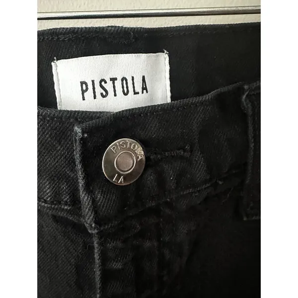 Pistola Denim Womens Black High Rise Slim Leg Jeans Size 27 - Image 4