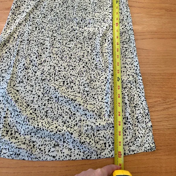 NWT Vero Moda Size Small Mini Short Dress‎ Yellow Summer Cowl Neckline Slip Cami - Image 6