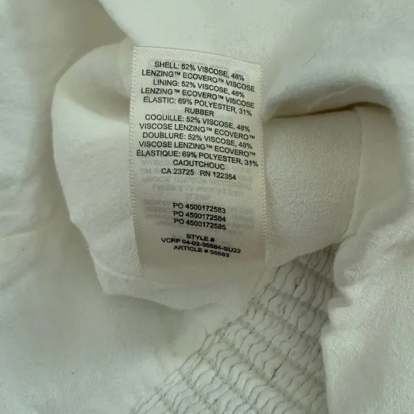 Aritzia Wilfred Novella Puff Sleeve Blouse Size Small Ivory White NWOT - Image 5
