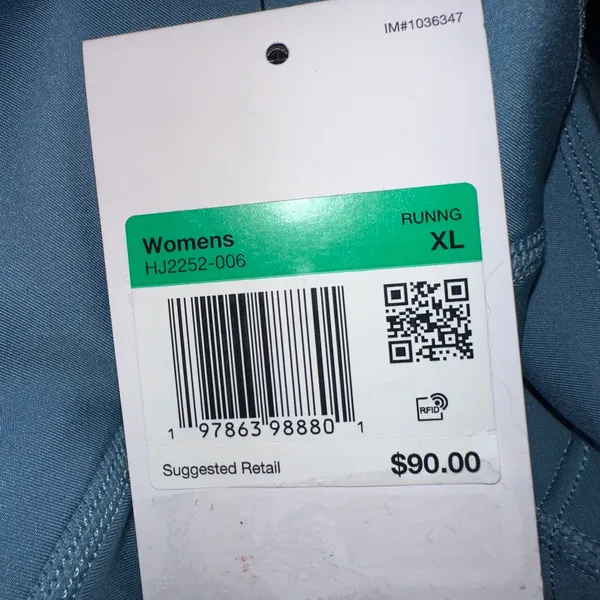 Nike Women's Swift 7/8‎ Dri-FIT Running Leggings Womens XL Teal - Image 8
