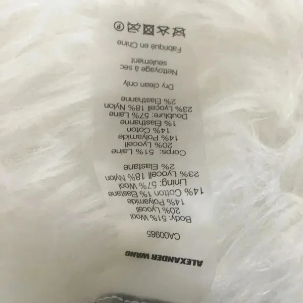 Alexander Wang Skirt Wool Blend‎ Stretchy Mini skirt - Image 4