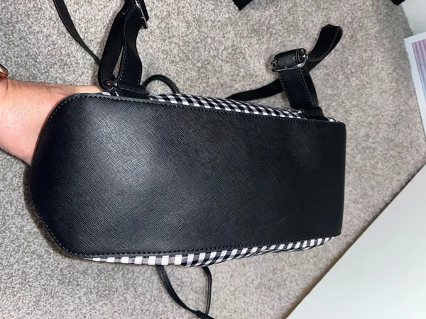 Karl Lagerfeld Cara Gingham Backpack  - Image 7