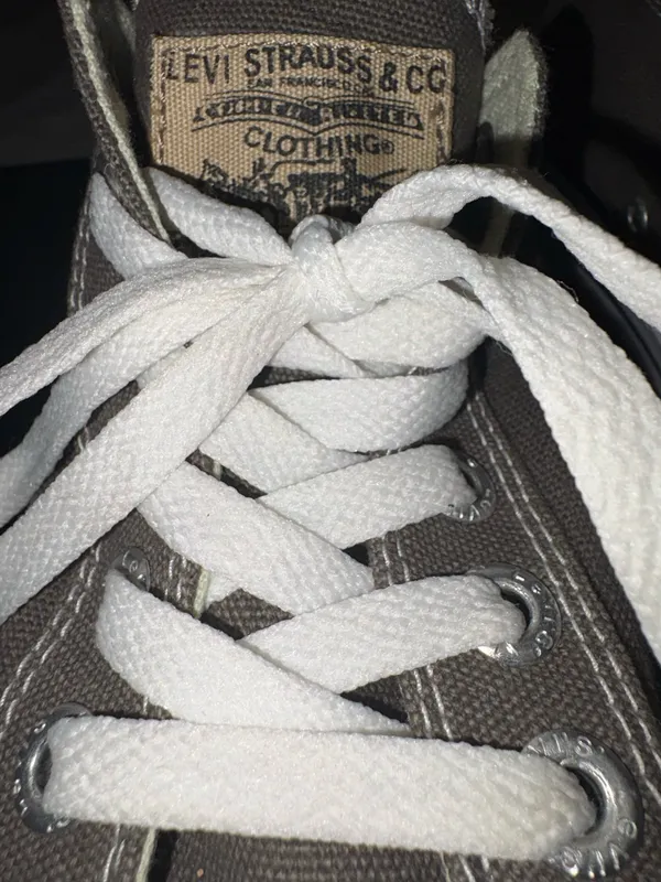 Levis Womens Sneakers Size 81/2 Gray - Image 5