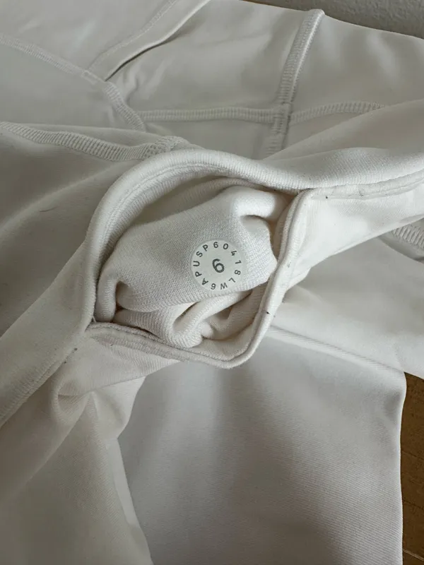 Lululemon All The Right Places Crop || *23" White 6 - Image 5