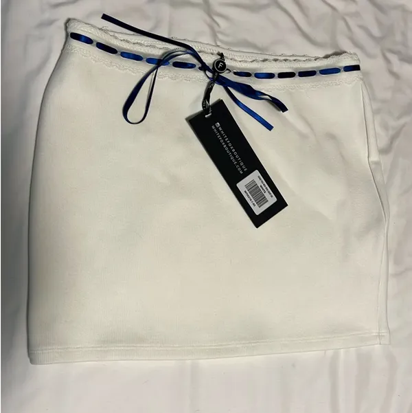 White Fox Skirt - Image 2