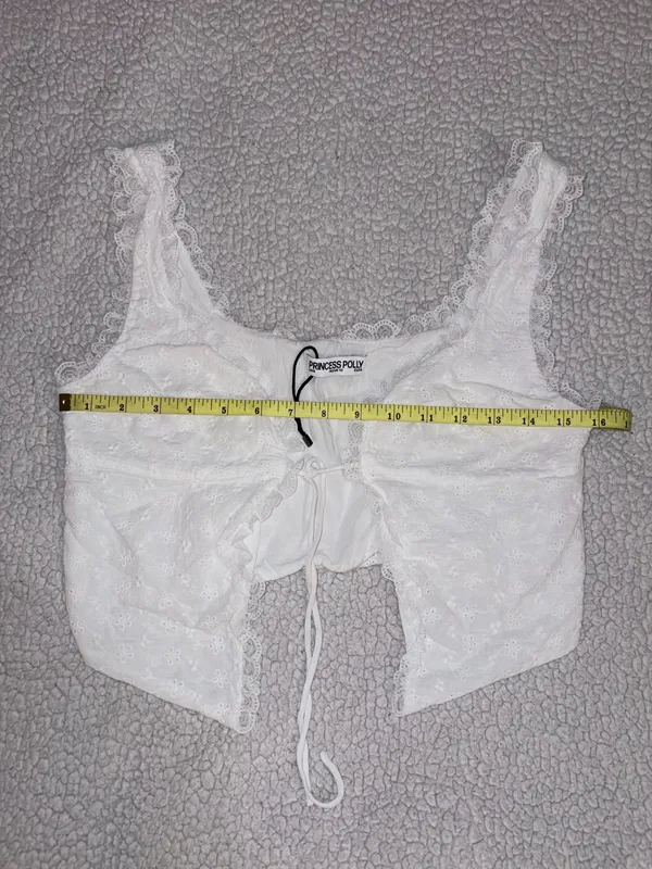 Princess Polly Merrelle Top White - Image 9
