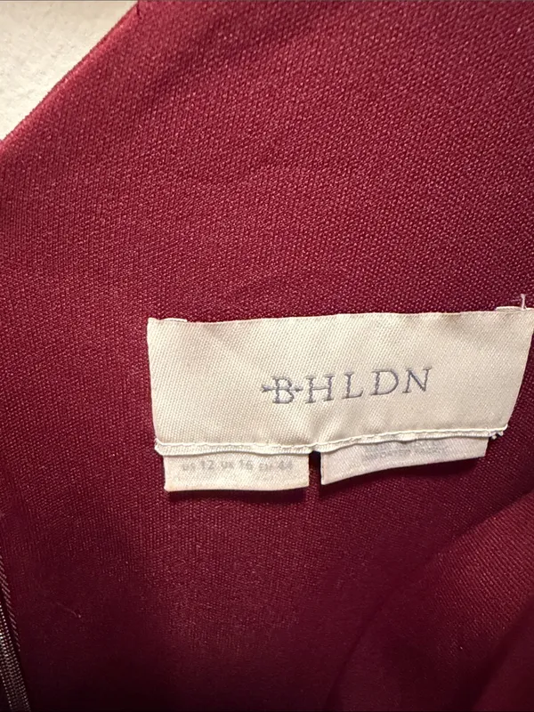 BHLDN • Jones Dress in Bordeaux Size 12 - Image 6