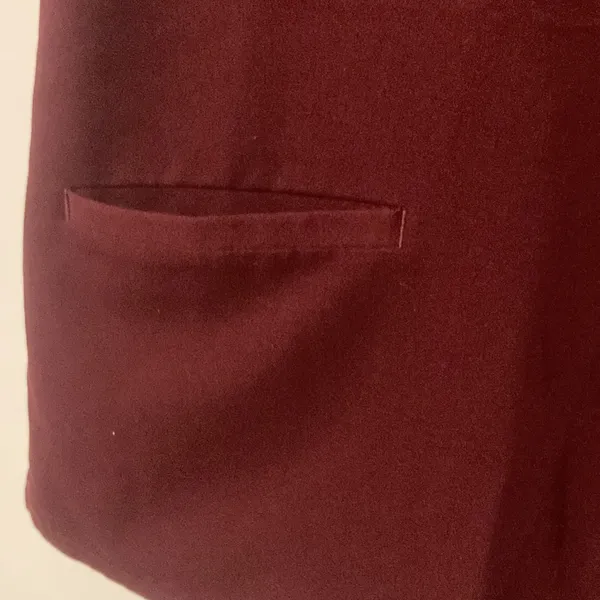 Figs Technical Collection Wine Color Women’s Size XS 3 Pockets - Image 3