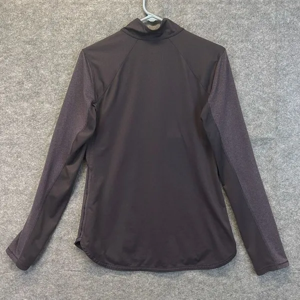 THE NORTH FACE FlashDry Quarter Zip Pullover Women’s Medium‎ Purple Long Sleeve - Image 12