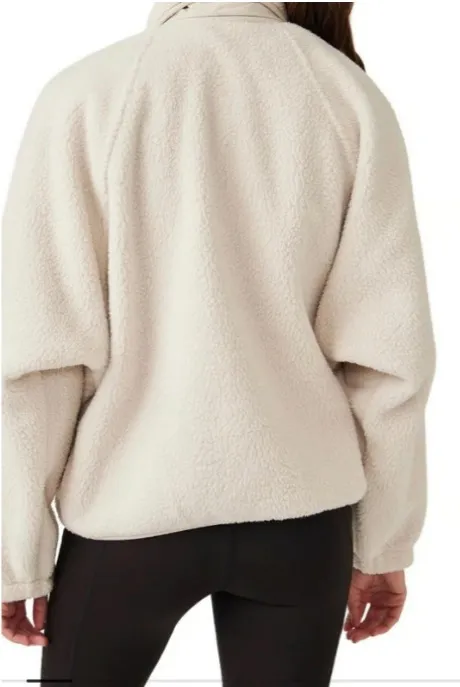 NWT Free People Movement X Hatch; Hit the Slopes Fleece Jacket; Large Size S - Image 7