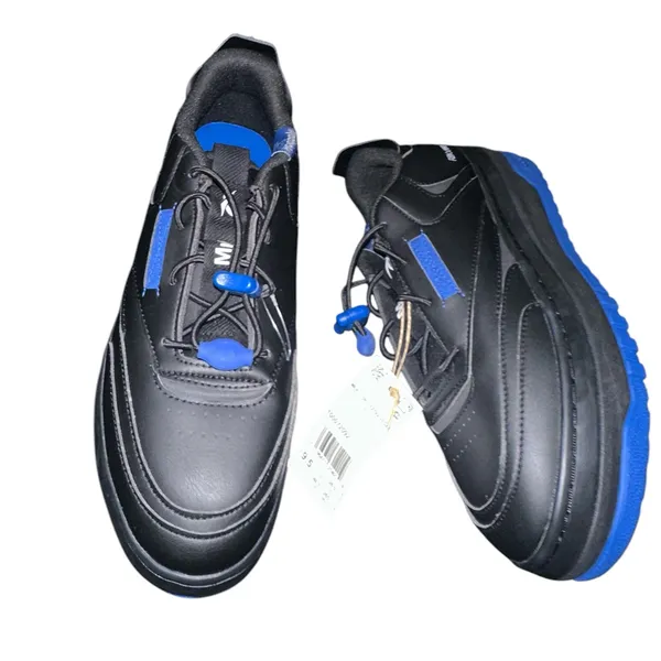 NEW Reebok Milk Club C Extra Vegan Womens Black Lifestyle Sneakers Shoes - Image 9