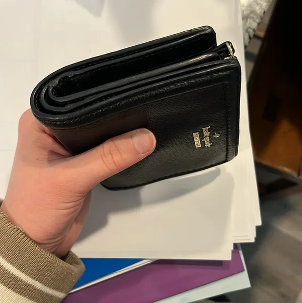 Kate Spade Black Wallet Leather - Image 8