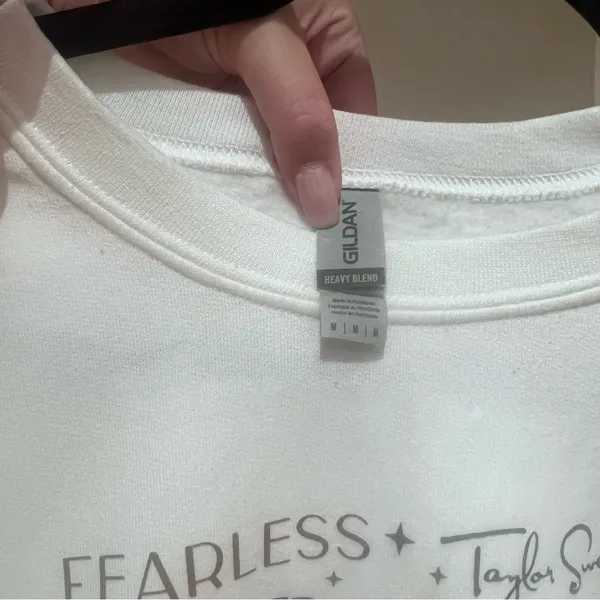 Taylor Swift Eras White Crewneck Sweatshirt - Image 4